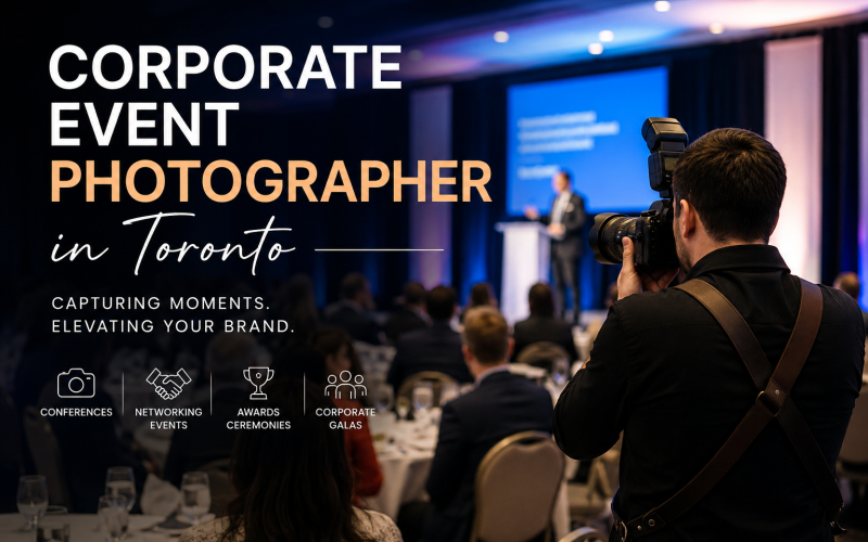 Corporate Event Photographer in Toronto