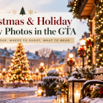 Christmas family photos in GTA