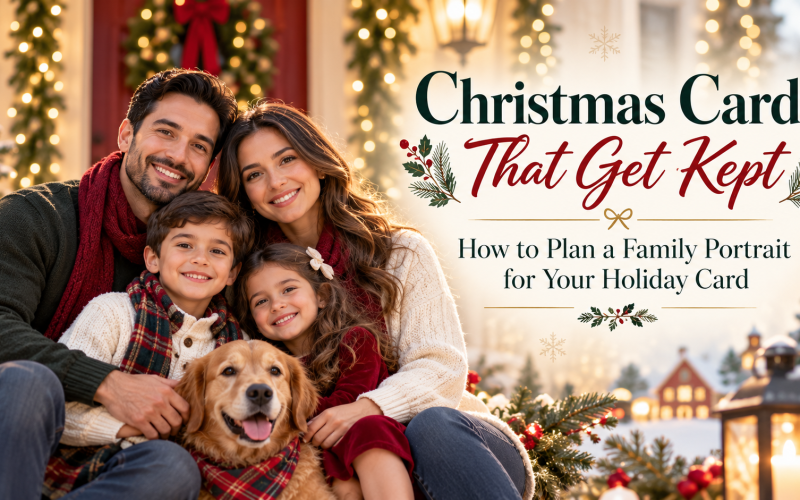 Christmas Card Family Portraits
